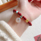 Peace Buckle Gourd Beaded Bracelet Birth Year Red Bracelet