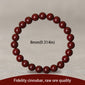 Plain Cinnabar Bracelet