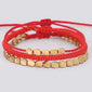 Knitted Bracelet Hand Rope Set Diamond Knot Braided Bracelet Unisex