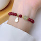 Peace Buckle Gourd Beaded Bracelet Birth Year Red Bracelet