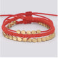 Knitted Bracelet Hand Rope Set Diamond Knot Braided Bracelet Unisex