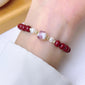Peace Buckle Gourd Beaded Bracelet Birth Year Red Bracelet