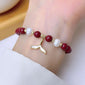 Peace Buckle Gourd Beaded Bracelet Birth Year Red Bracelet