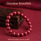 Plain Cinnabar Bracelet