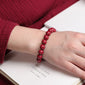 Plain Cinnabar Bracelet