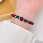 Peace Buckle Gourd Beaded Bracelet Birth Year Red Bracelet