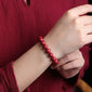 Plain Cinnabar Bracelet
